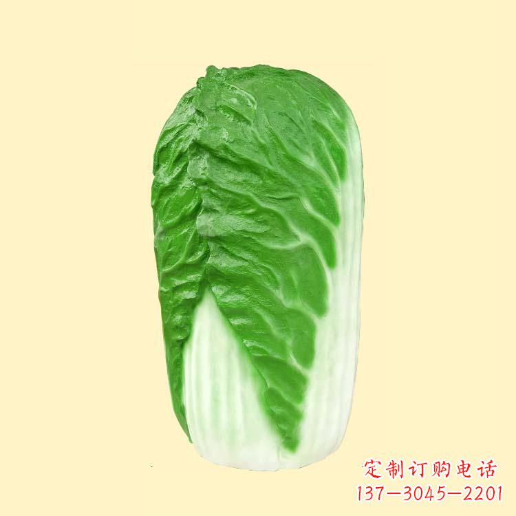 泸州玻璃钢大白菜雕塑