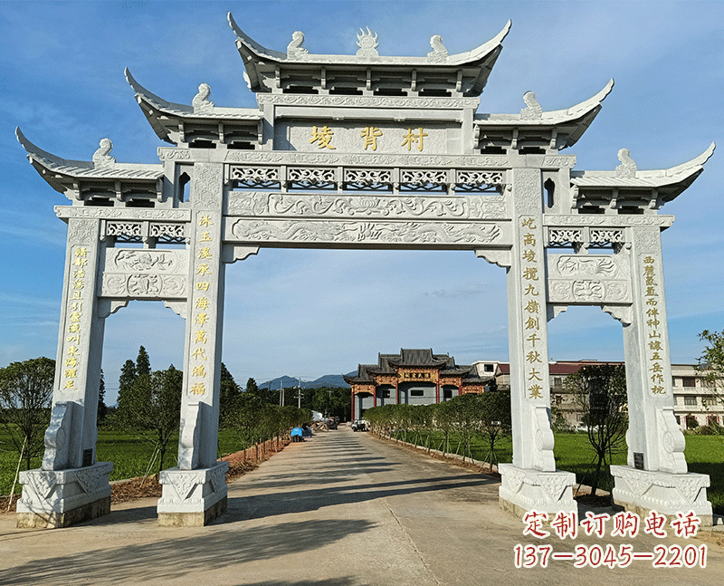 泸州寨门石雕牌坊