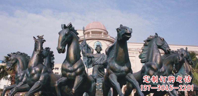 泸州阿波罗战车铜雕222