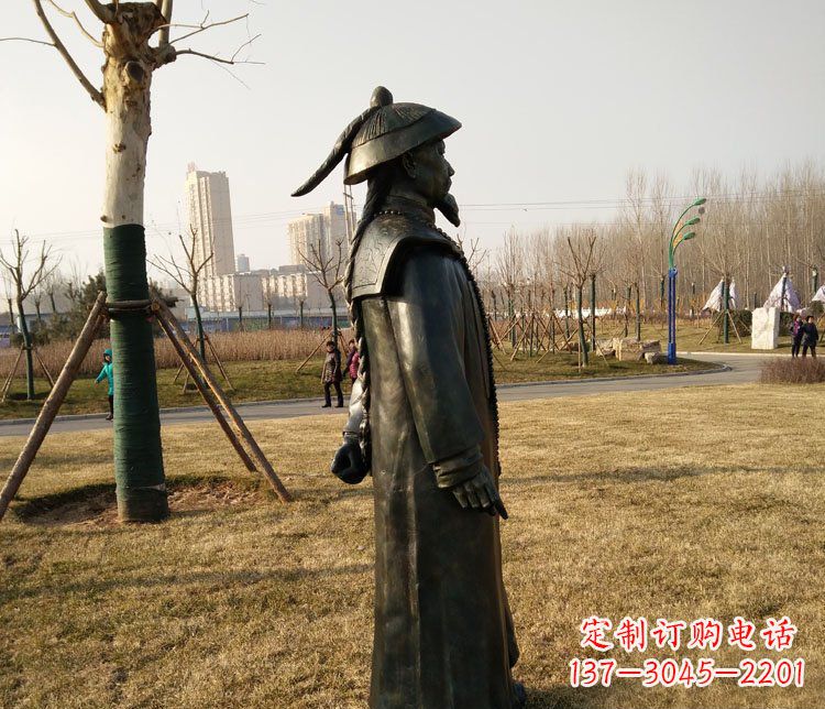 泸州林则徐纪念铜雕传承爱国精神