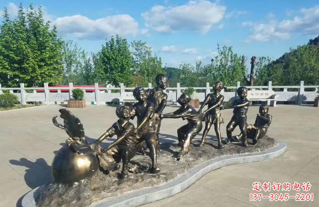 泸州萝卜精灵铜雕——精致的家居装饰