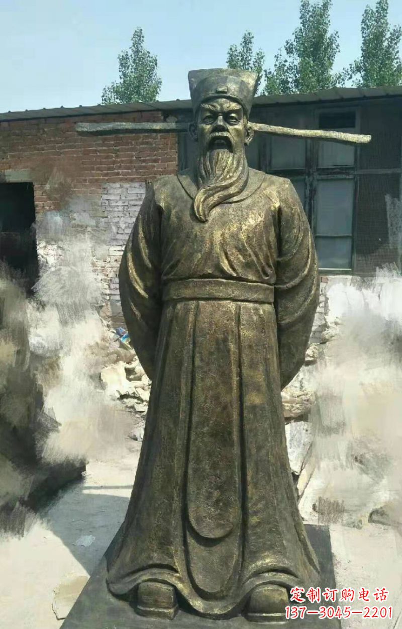 泸州包拯铜雕传承北宋历史精髓