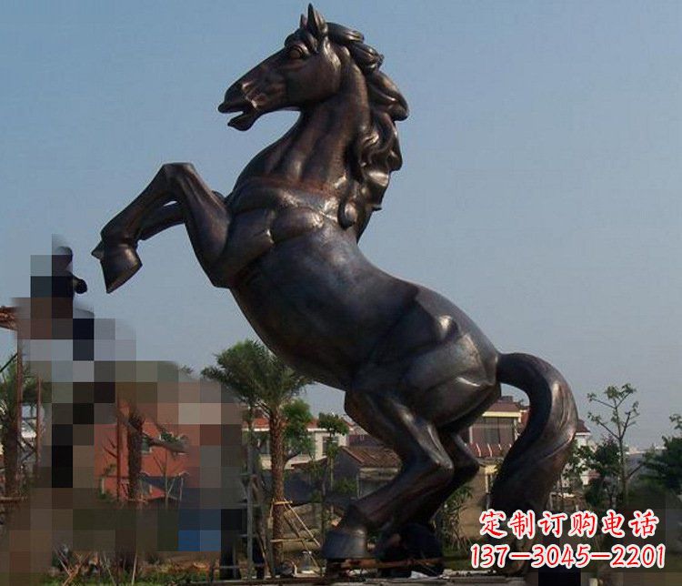 泸州别墅景观动物马铜雕塑