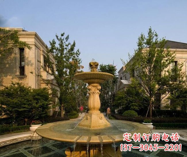 泸州别墅装饰喷泉雕塑