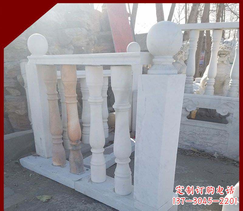 泸州精美石雕栏杆,点缀您的别墅