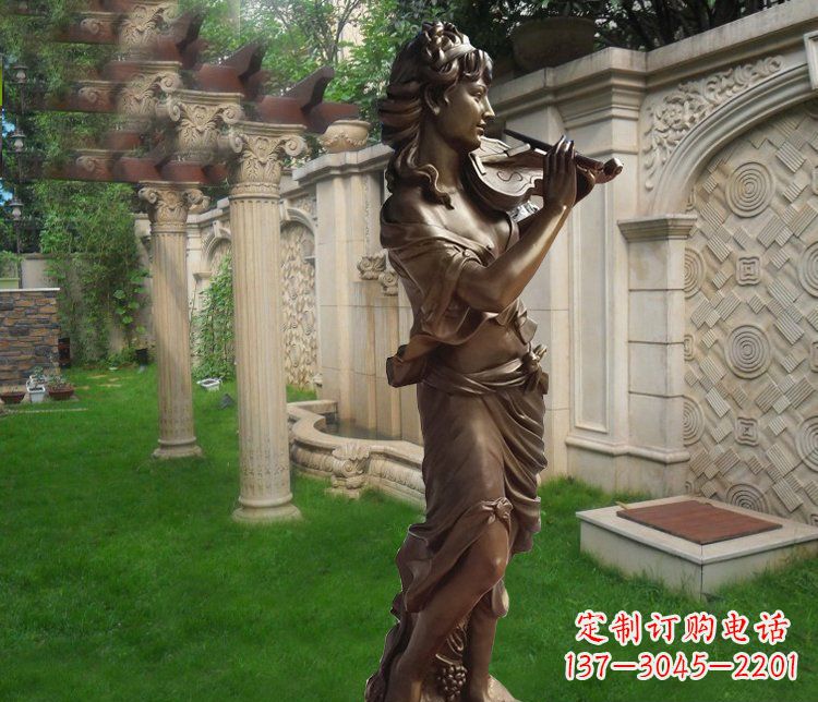 泸州玻璃钢女人雕塑