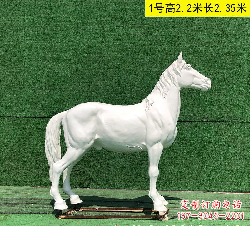 泸州玻璃钢马雕塑——精美的艺术品