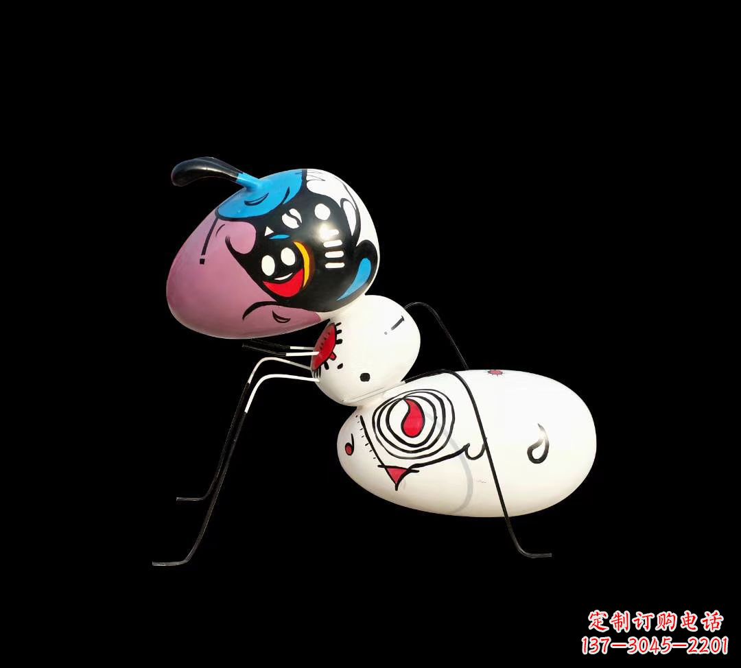 泸州精美玻璃钢蚂蚁雕塑