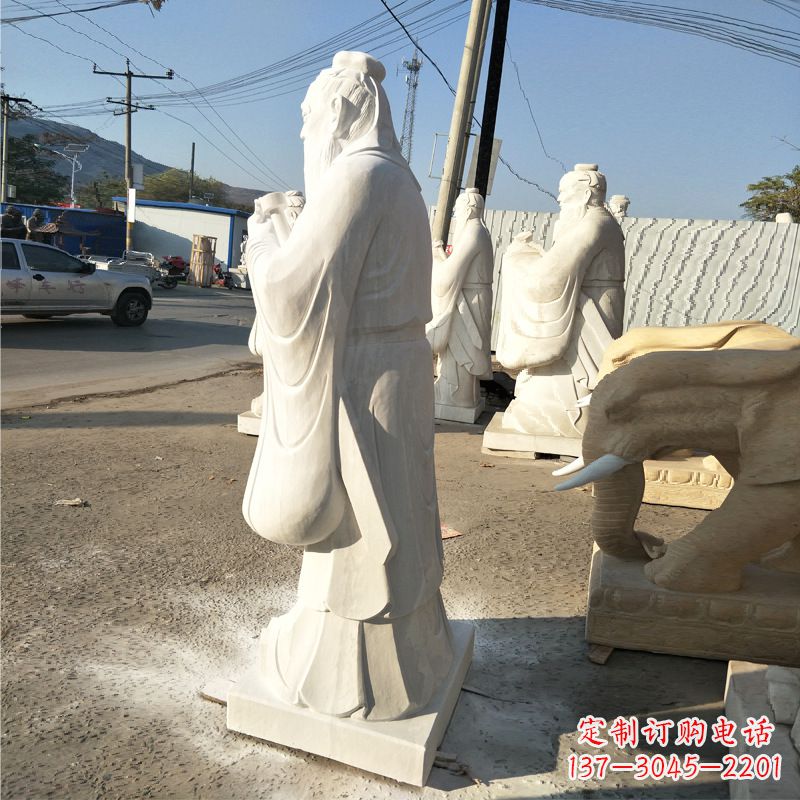 泸州孔子——玻璃钢雕塑的象征