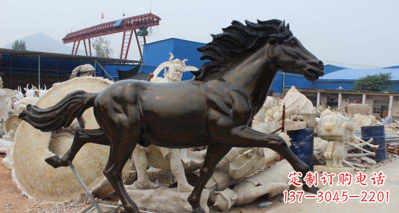 泸州玻璃钢动物雕塑——精致而又充满动感