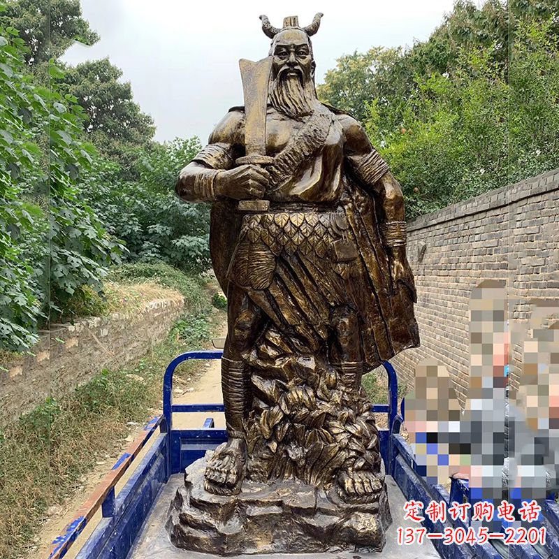 泸州炎帝神农氏玻璃钢雕塑一种新的艺术形式