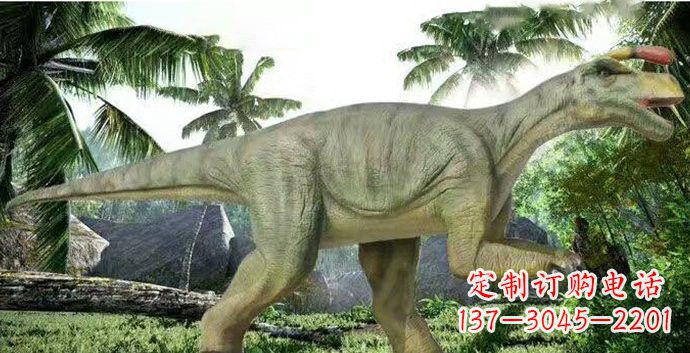 泸州玻璃钢技术制作恐龙雕塑