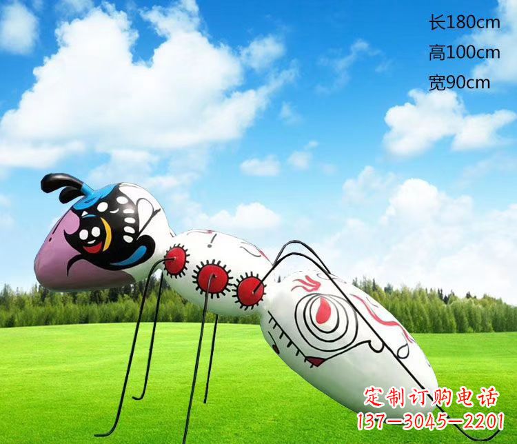 泸州玻璃钢蚂蚁雕塑传承自然之美
