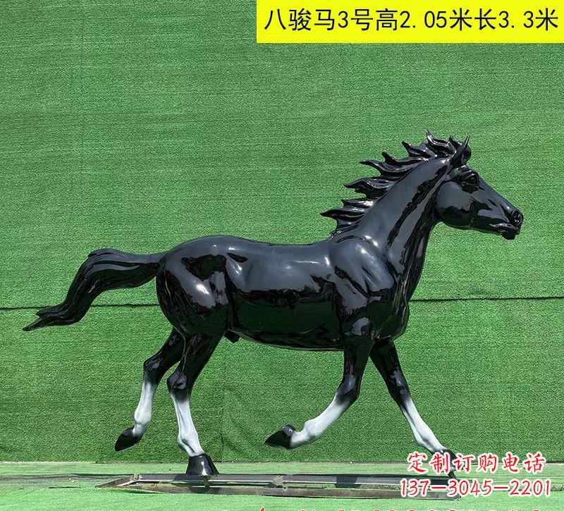泸州玻璃钢马雕塑一种特殊的艺术品
