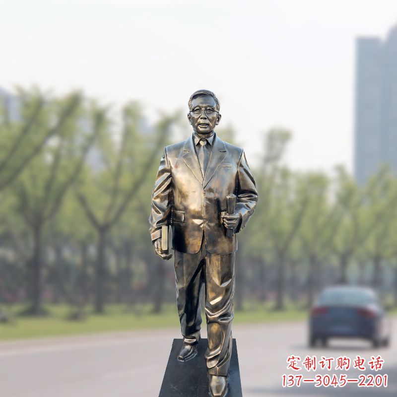 泸州华罗庚雕塑传承与现代化