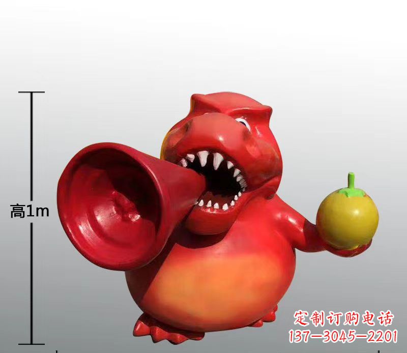 泸州玻璃钢卡通动物雕塑