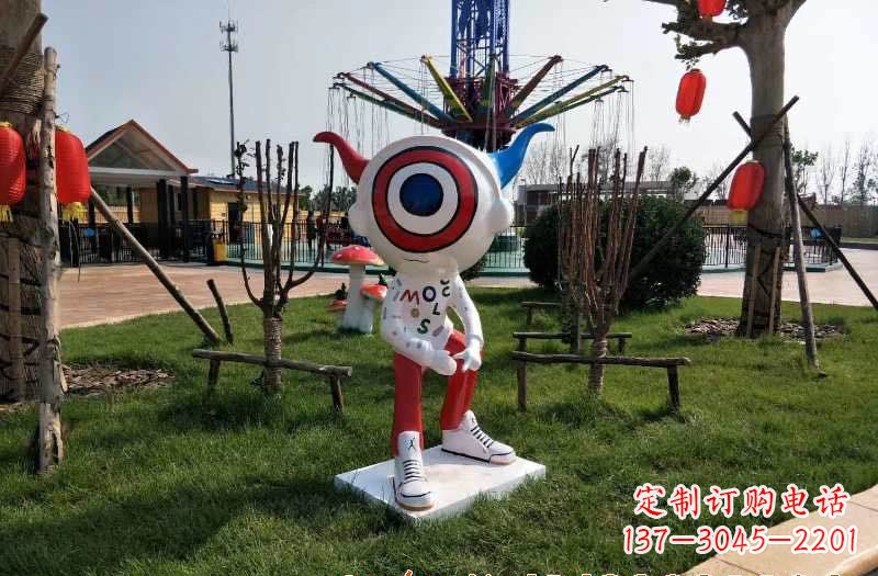泸州玻璃钢卡通机器人——雕塑艺术的新灵感