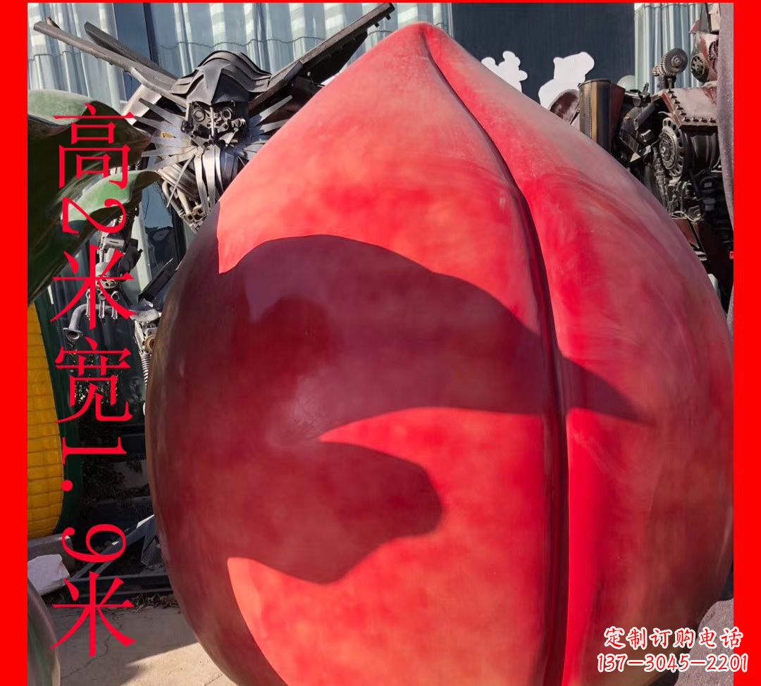 泸州玻璃钢水果雕塑——给你一个美好的景观