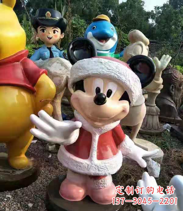 泸州玻璃钢制米老鼠雕塑