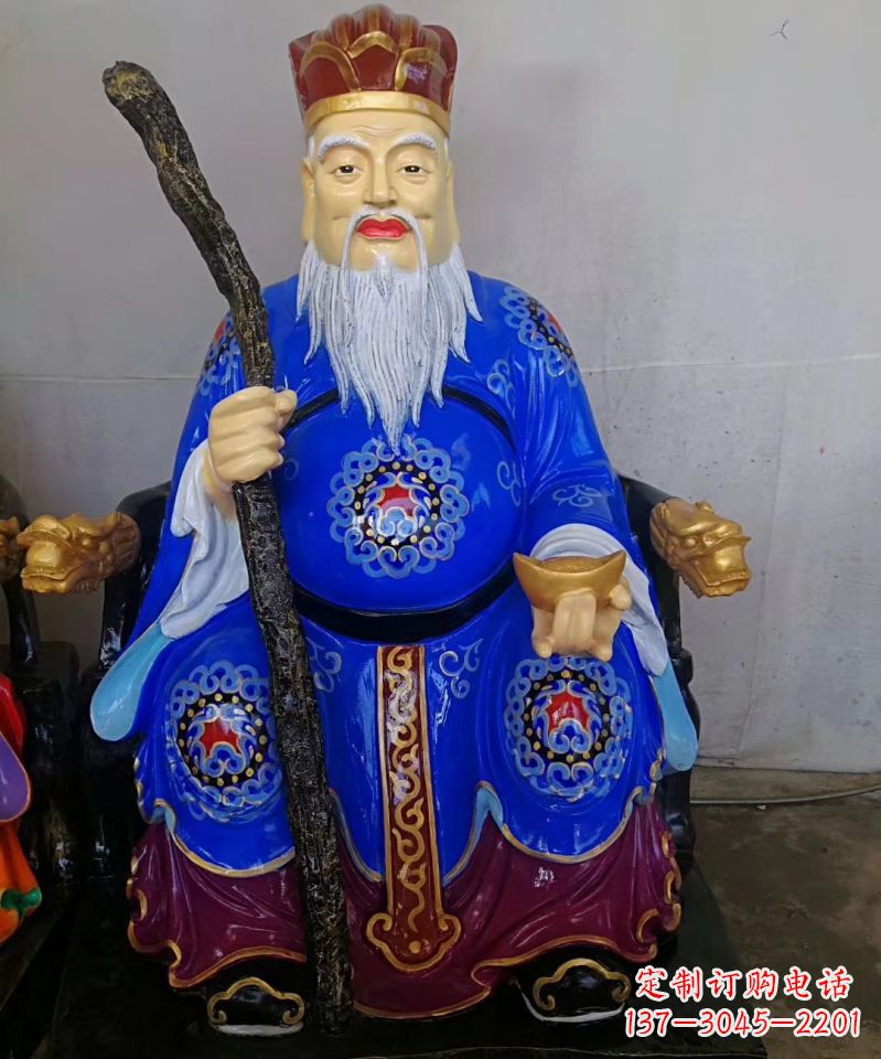泸州玻璃钢制作的神像雕塑
