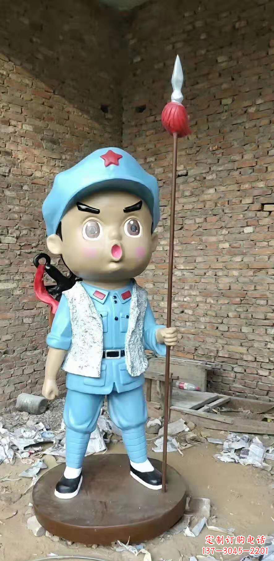 泸州红军雕塑弘扬伟大革命精神