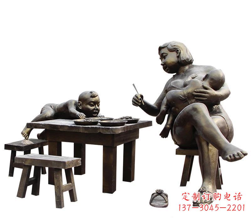 泸州母爱雕塑儿童公园中的精美雕塑