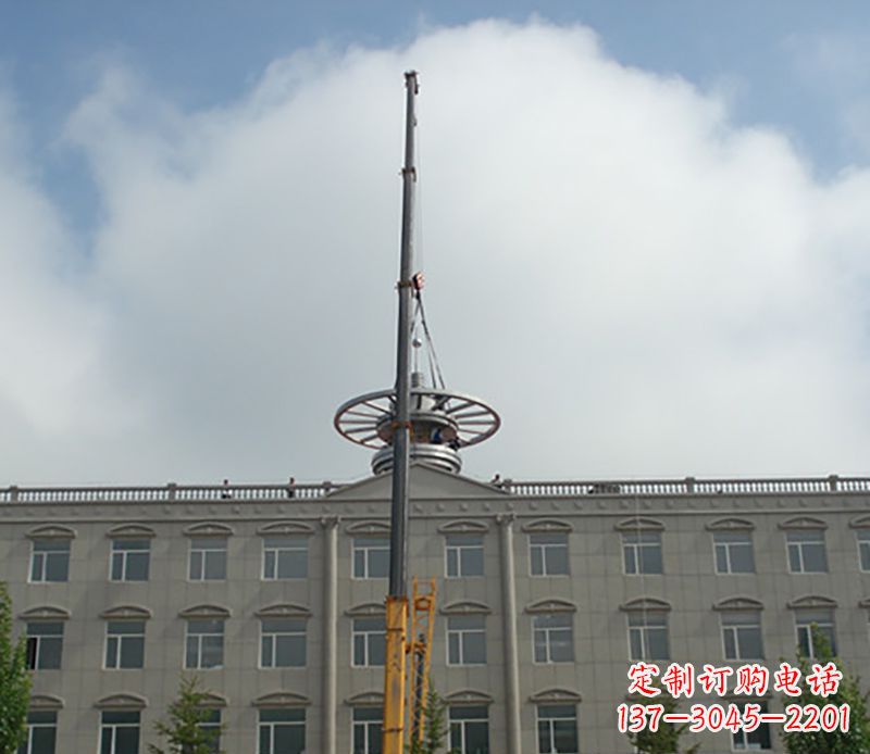 泸州不锈钢避雷针雕塑——安全保护灵感之源