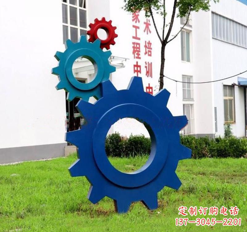 泸州不锈钢齿轮雕塑创新艺术的结晶