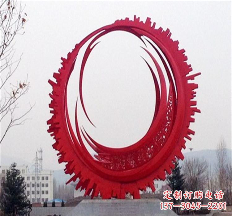 泸州不锈钢齿轮雕塑令人惊叹的精细艺术