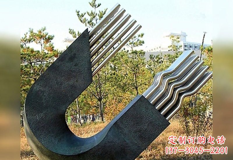 泸州不锈钢磁铁雕塑绚丽多彩的艺术珍品