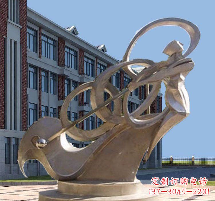 泸州不锈钢制作的高尔夫球雕塑