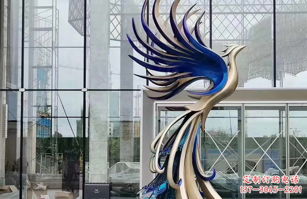 泸州凤凰雕塑不锈钢的艺术之美
