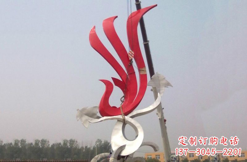泸州不锈钢凤凰雕塑安装介绍