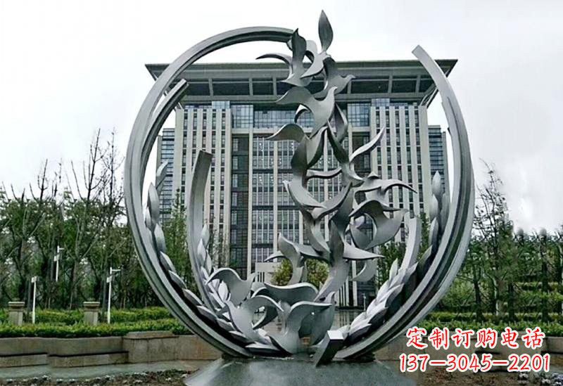 泸州不锈钢和平鸽雕塑