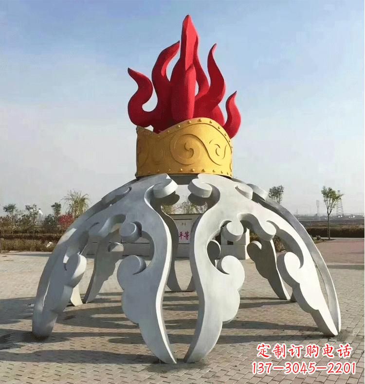 泸州不锈钢拱门雕塑精致而又充满艺术气息