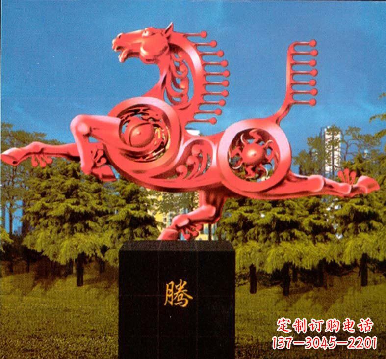 泸州精美不锈钢马雕塑