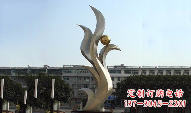 泸州精美不锈钢凤凰雕塑