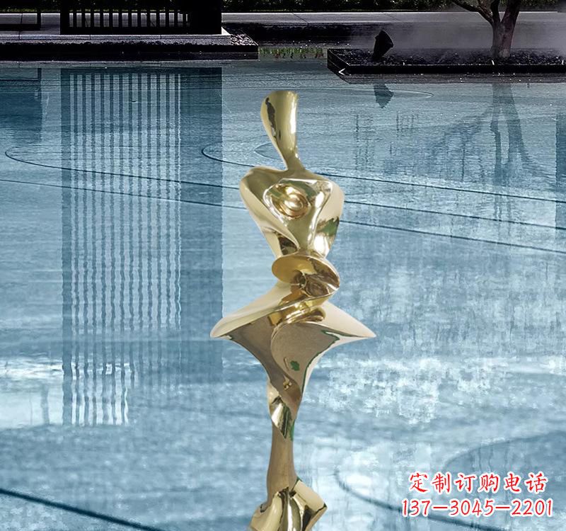 泸州不锈钢材质的人体雕塑