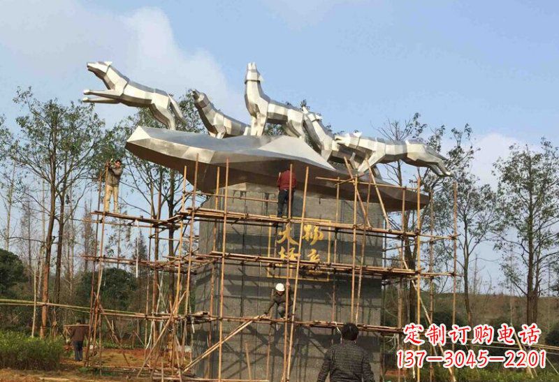 泸州不锈钢动物雕塑