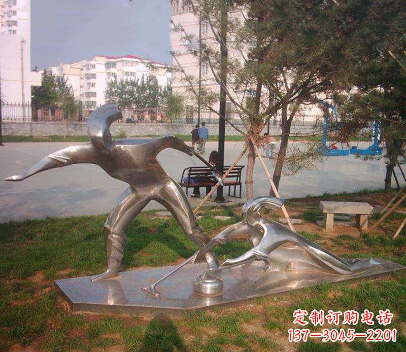 泸州不锈钢创意冰壶雕塑大赛