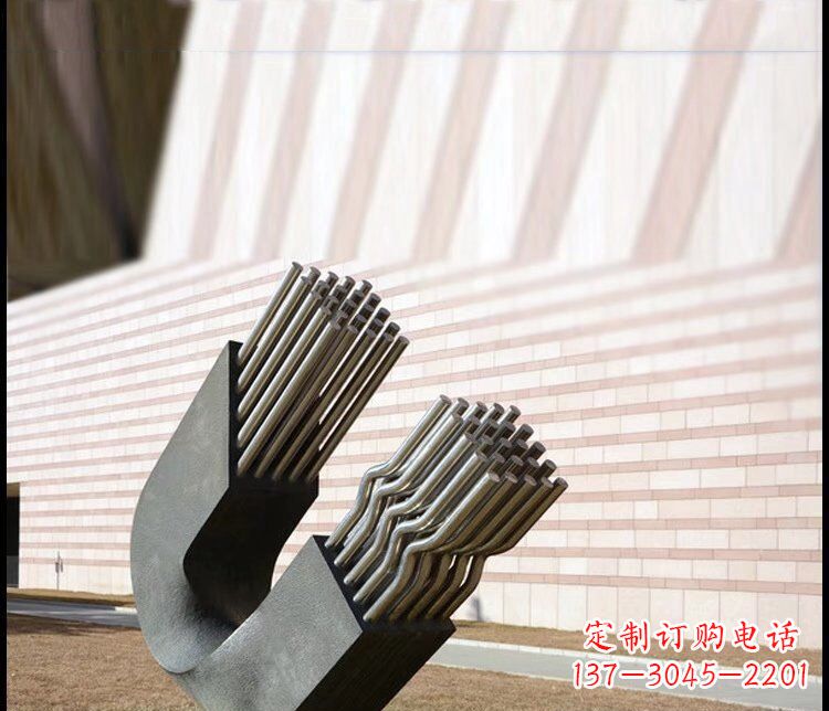 泸州不锈钢磁铁雕塑,给景观带来无限魅力