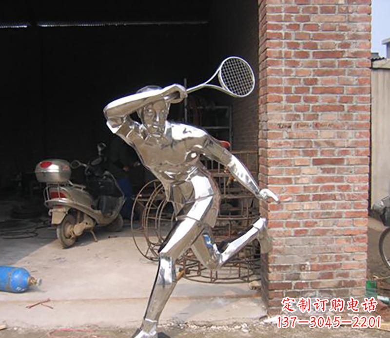 泸州不锈钢羽毛球雕塑