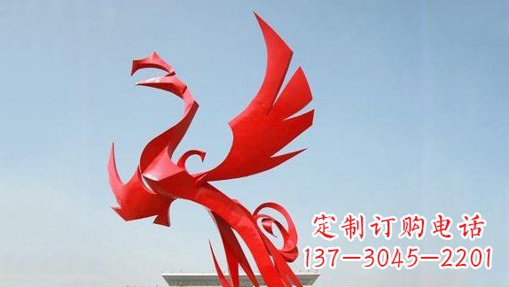 泸州不锈钢凤凰雕塑