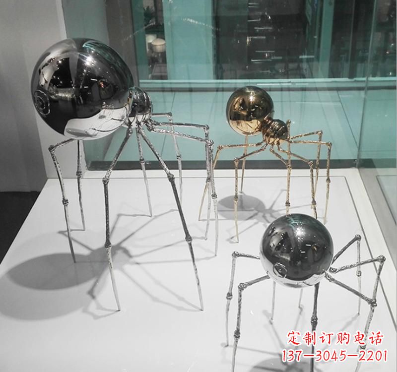 泸州不锈钢蜘蛛侠雕塑