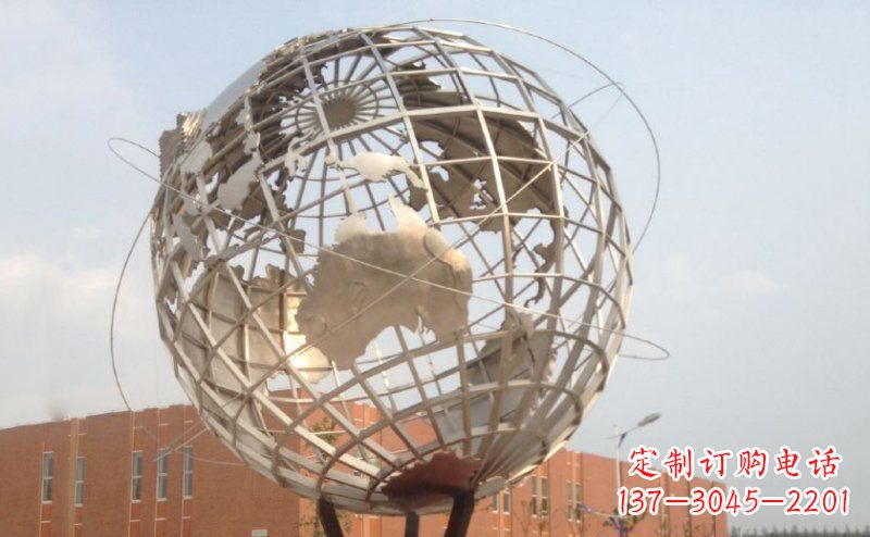 泸州不锈钢地球雕塑——一件集美丽与坚固于一身的艺术品