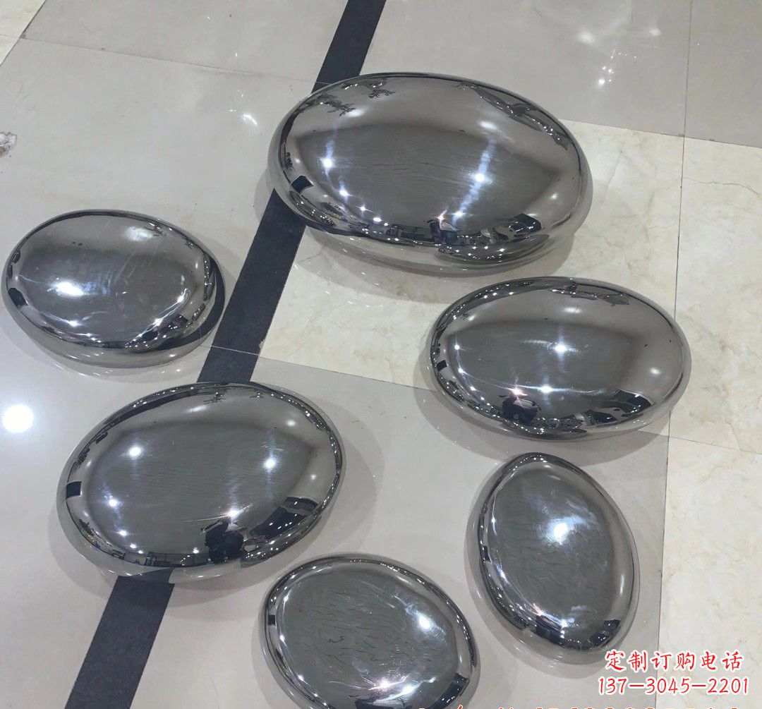 泸州不锈钢鹅卵石雕塑精美的艺术瑰宝