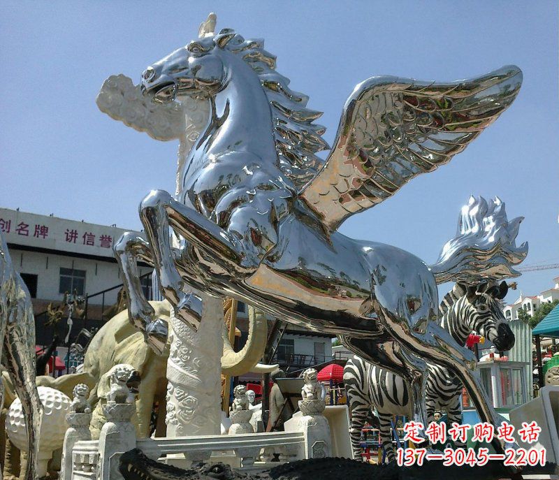 泸州不锈钢飞马雕塑——一座令人惊叹的艺术品