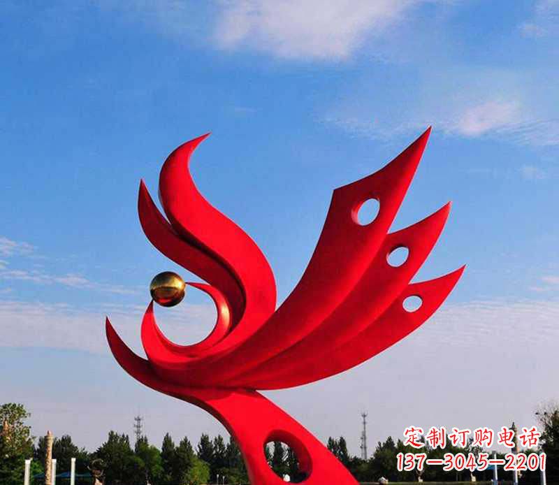 泸州不锈钢凤凰灵动传神