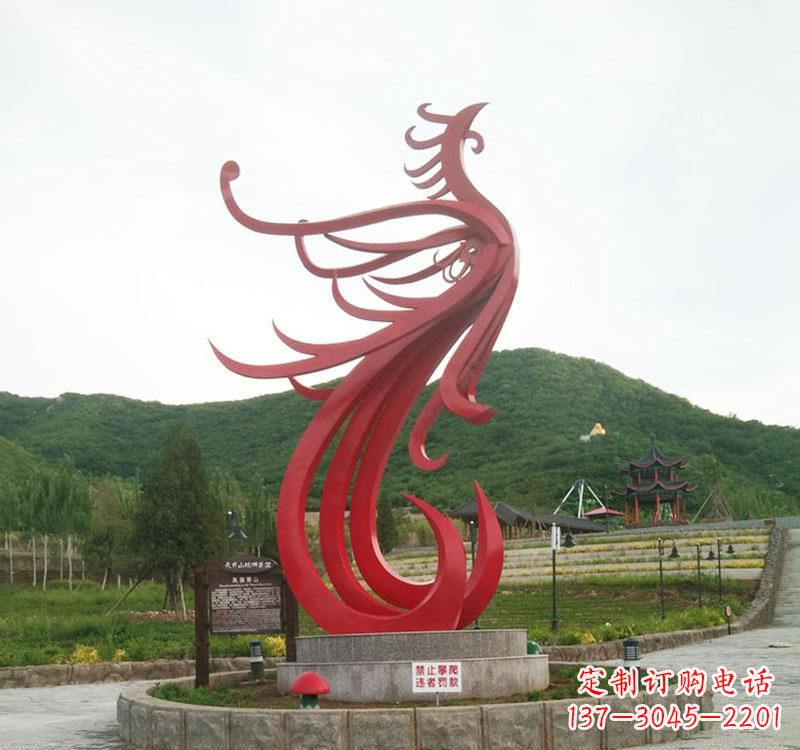 泸州不锈钢凤凰展现古老文明的传承