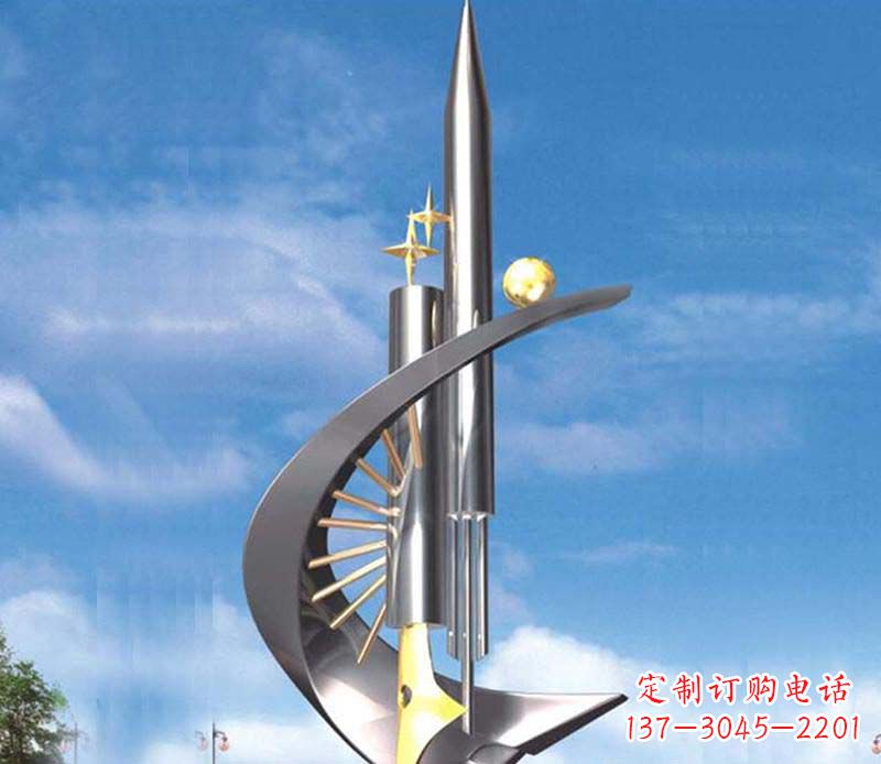 泸州不锈钢笔雕塑艺术与精美的完美结合